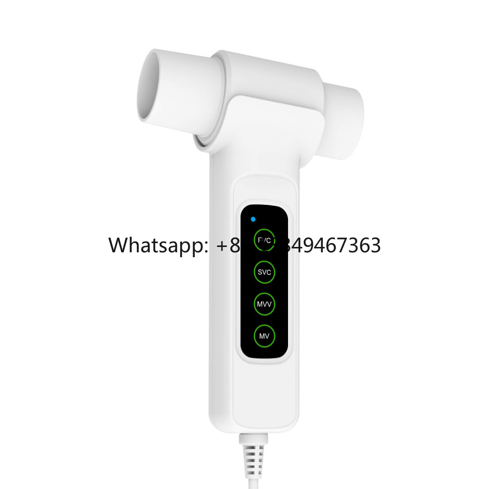 Spirometer Lung Function - Spirometro Elettronico Portatile per Valutazione della
