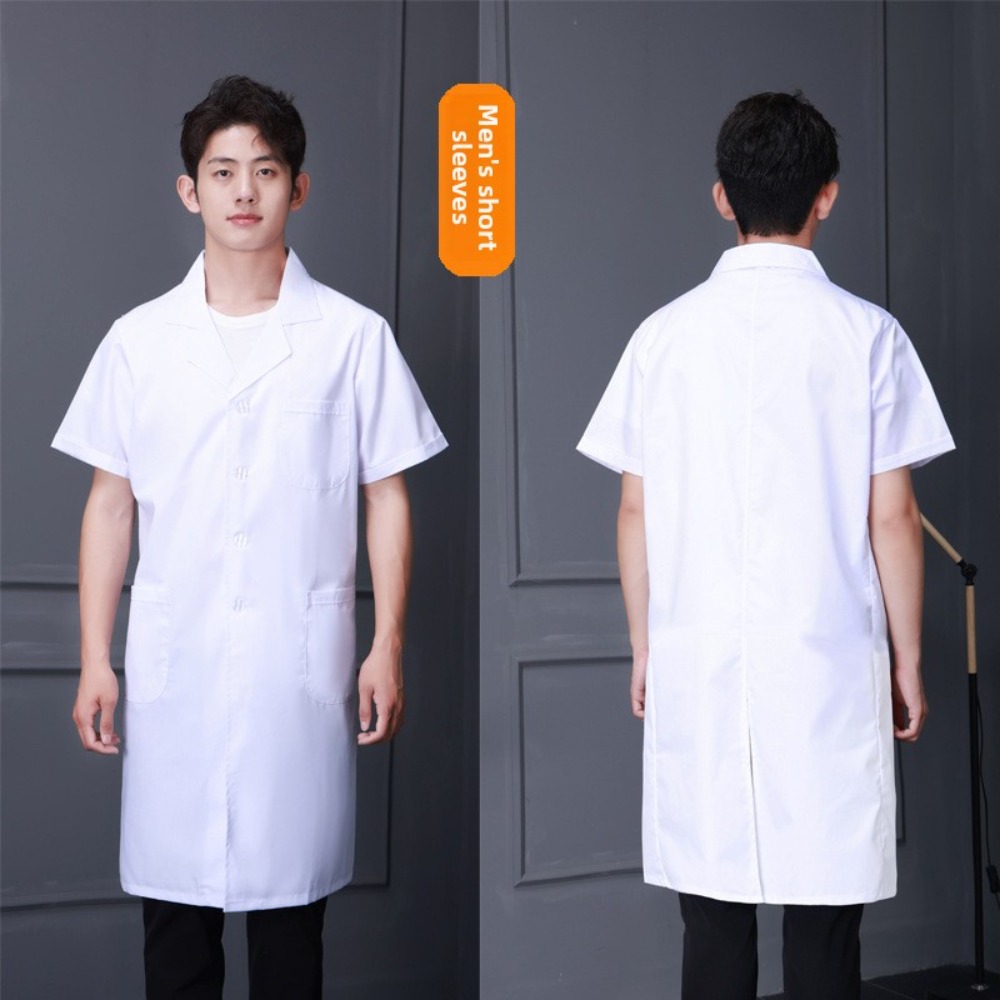 Medical Lab Worker - Camice da laboratorio medico a maniche