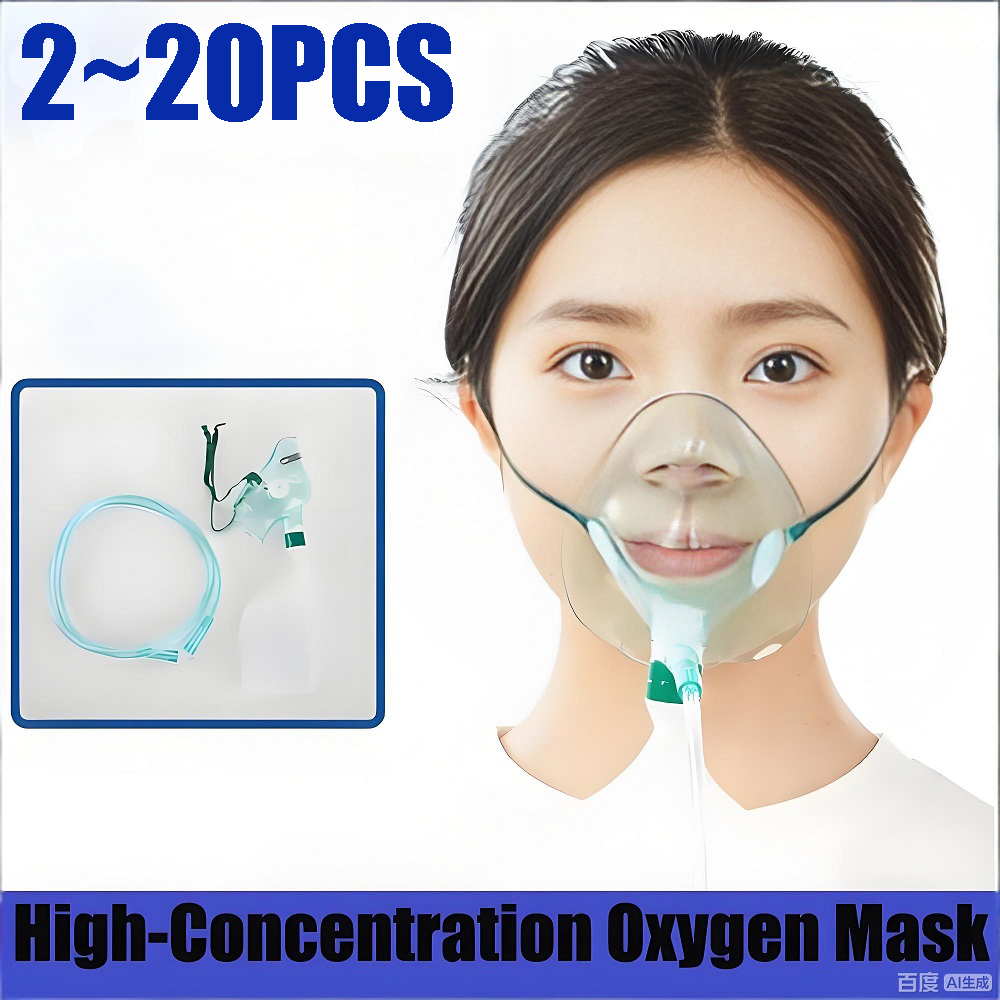 Oxygen Mask Non-Rebreather - Maschera per ossigeno non riutilizzabile per