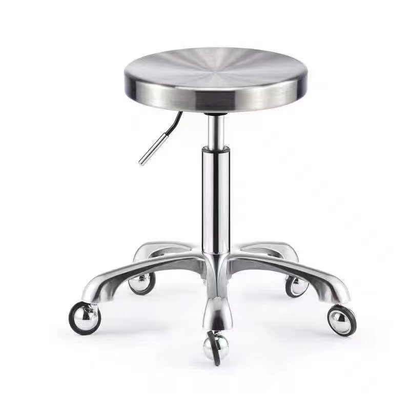 Medical Lab Chair - Sgabello professionale in acciaio inox per