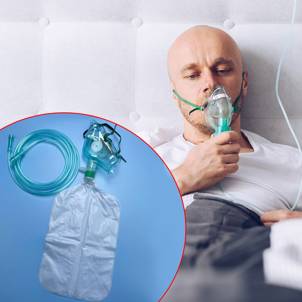 Maschera per ossigeno non riut - Oxygen Mask Non-Rebreather recensione e prezzo